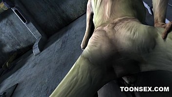 Preview 4 of Talk Trash - Sexy 3D cartoon alien babe fucked hard by a martian