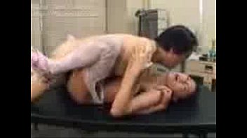 Preview 4 of Mens Giving Blowjob - Mature  chinese nurse fucked hard by staffs