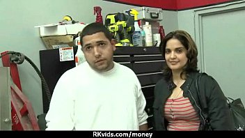 Preview 2 of Shit Anal Gape Ebony - Desperate teen naked in public and fucks to pay rent 24