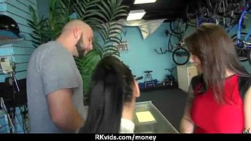 Preview 1 of Very Teen Beeg - Desperate teen naked in public and fucks to pay rent 26