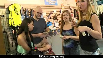 Preview 2 of Isori - Desperate teen naked in public and fucks to pay rent 9