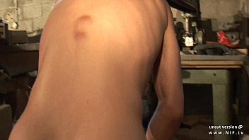 Preview 4 of Milky Infuking - Hairy amateur young French student hard sodomized in a garage