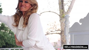 Preview 1 of Gptm 24 - KELLY MADISON Sundown Stroking On the Patio