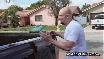 Preview 1 of Hard Chest Girl - Bigtit neighbor teen blows dick