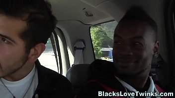 Preview 2 of Suny Loen Xxx - Black guys spunk in 3way
