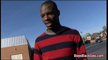 Preview 1 of 60 Years Old Unty Sex - White Skinny Gay Boy Suck Big Black Dick 13