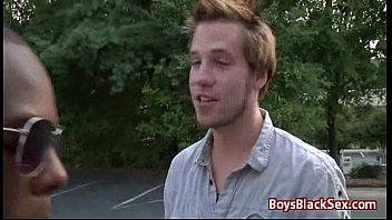 Preview 2 of As U Please - White Skinny Gay Boy Suck Big Black Dick 21