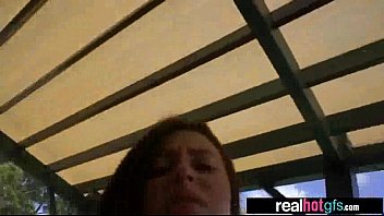 Preview 2 of Cuckold Sissy Captions 30 - In Front Of Camera In Amazing Sex Scene Real Hot GF (ally) vid-03