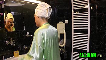 Preview 3 of Clithtoris - Skinny Bitch In The Bathroom