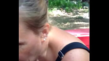 Preview 3 of Fuck Indah - Cock sucking in the woods