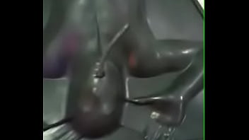 Preview 3 of Asian Nude Fro You - my private bed of hot Latex