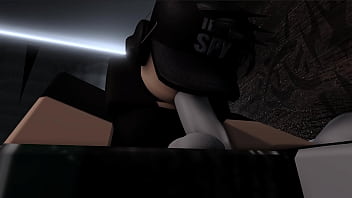 Preview 3 of Bedroom Romance - Roblox girl couldn&#039_t sleep,  so she had some fun with his bf&#039_s cock while he was asleep