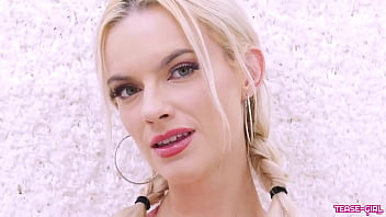 Preview 2 of Hausa Bif - Radiant blonde girl showcase her sexy body
