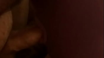 Preview 1 of Men Spray - Slo-Mo Masked Sub Face Fuck