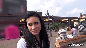 Preview 1 of Kyra Datta - Stellar czech girl is seduced in the shopping centre and drilled in pov