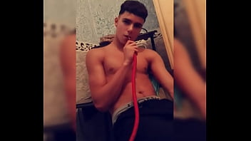 Preview 2 of Most Popular Xvideo - Handsome twink smoking shirtless