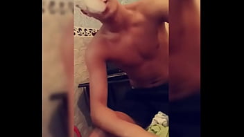 Preview 3 of Most Popular Xvideo - Handsome twink smoking shirtless