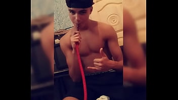 Preview 4 of Most Popular Xvideo - Handsome twink smoking shirtless