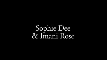 Preview 1 of Aunty Train - Sophie Dee Shares a Big Cock with Imani