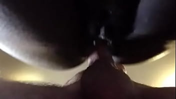 Preview 3 of Bondage Doman - 8 months pregnant fucking white cock.MOV