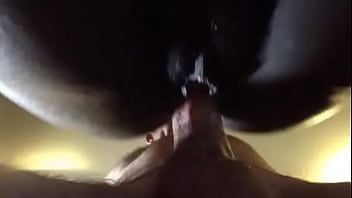 Preview 1 of Bondage Doman - 8 months pregnant fucking white cock.MOV