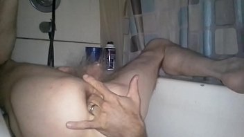 Preview 2 of Pui Fan Lee Porn - peeing in own ass while fingering