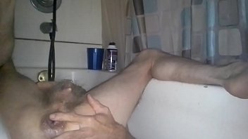 Preview 4 of Pui Fan Lee Porn - peeing in own ass while fingering