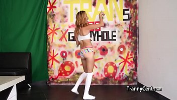 Preview 1 of Milfa Hort - Stranger cock spunked skinny tranny