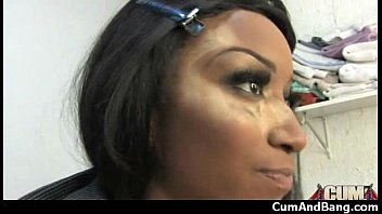 Preview 1 of Sholitho - Black girl sucks many white cocks in redneck group 10