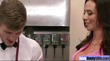 Preview 2 of Naughty America Moms Sleep Sex - Busty Housewife (ariella ferrera) In Hardcore Sex Action Secene movie-05