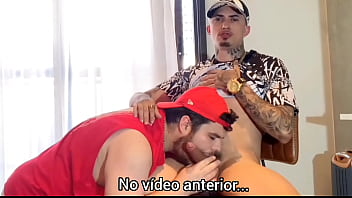 Preview 1 of Hd Super Sexy Videos - Maloka Tatuado Meteu Gostoso No Meu Rab&atilde_o - Parte 2/3 (COMPLETO NO XVIDEOS RED)