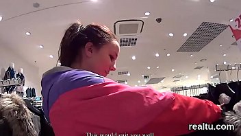Preview 2 of Shellyne - Fantastic czech nympho was tempted in the shopping centre and banged in pov