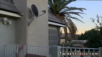 Preview 1 of Backdoor Lesbian Strapon - Fuck emo gay sex homo In the end,  supertwink Kyler shoots his flow