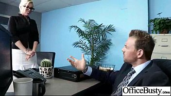 Preview 2 of Gut Punch Male - Lovely Girl (britney amber) With Big Tits Get Banged Hard Style In Office movie-07