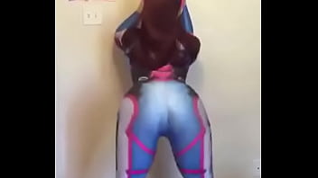 Preview 2 of Mysore Manga - Overwatch D.va cosplay | Nerf this! 2