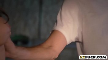 Preview 2 of Boy Raped Brother - Two luscious pornstars shared a big cock on a table