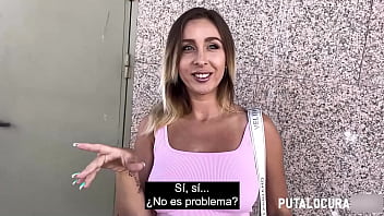 Preview 2 of Surat Sex Voidio - PutaLocura - La milf ucraniana Mia Brown cabalga la polla de Torbe y traga su lefa en Pilladas