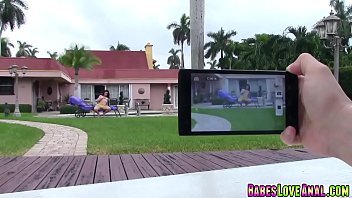 Preview 1 of New Mergs Copols - Kimber Woods goes on top of her neighbors fat cock