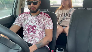 Preview 2 of Saxi Prant Xxx - MASTURBANDO A TAXISTA EN LA CALLE
