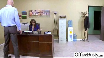 Preview 1 of School Ass Sex - Big Round Tits Girl (cassidy banks) Get Hard Banged In Office movie-13