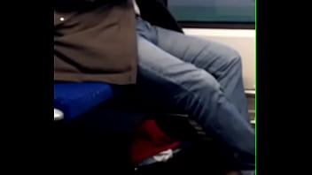 Preview 3 of Cousin Sun - .com 5993599 bulge in train 720p