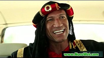 Preview 3 of Jony Scine - Nuru Massage And Dick Sucking On Air Matress 07