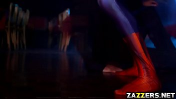 Preview 1 of Malaya Porn Seks - Black Cat fucks by Spidey from behind her pussy is wet
