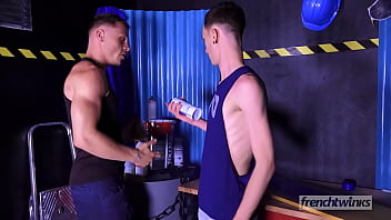 Preview 2 of Strellas - Apprentice fucked by his boss