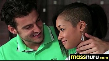 Preview 2 of Boy Raped His Daughter - nuru massage ends with a hot shower fuck 18