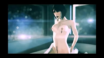 Preview 2 of Son Fucking Gum Mommys Pussy - Mass Effect - Kasumi Goto - Full Compilation GIF
