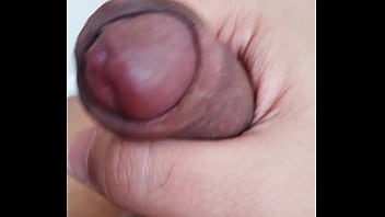 Preview 3 of Jav Sars - Leaking precum,  growing penis,  from soft to hard,  slowly stroking my uncircumcised cock,  jacking off,  cumming. May 25,  2024.