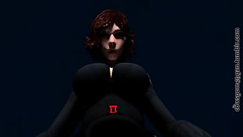 Preview 2 of Fast Time Hard Rape Blad Sex - Black Widow Reversed POV