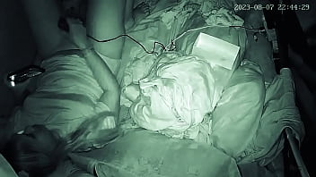 Preview 3 of Coma Pashents - sneaky wife caught playing by hidden camera