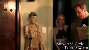 Preview 1 of Prime Cup Solo - Babe jizzed by masseur